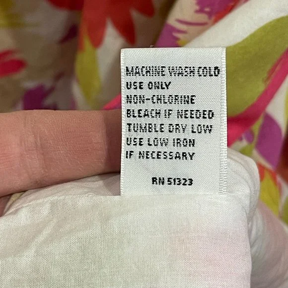 Josephine Studio Floral Sleeveless Dress Womens 4 P Fit & Flare Scooped Cotton - Picture 7 of 7